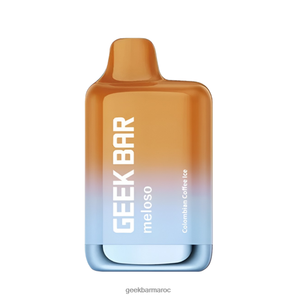 Geek Bar Meloso vape jetable maximale glace au café colombien 8F4DDR127 - Geek Vape Maroc