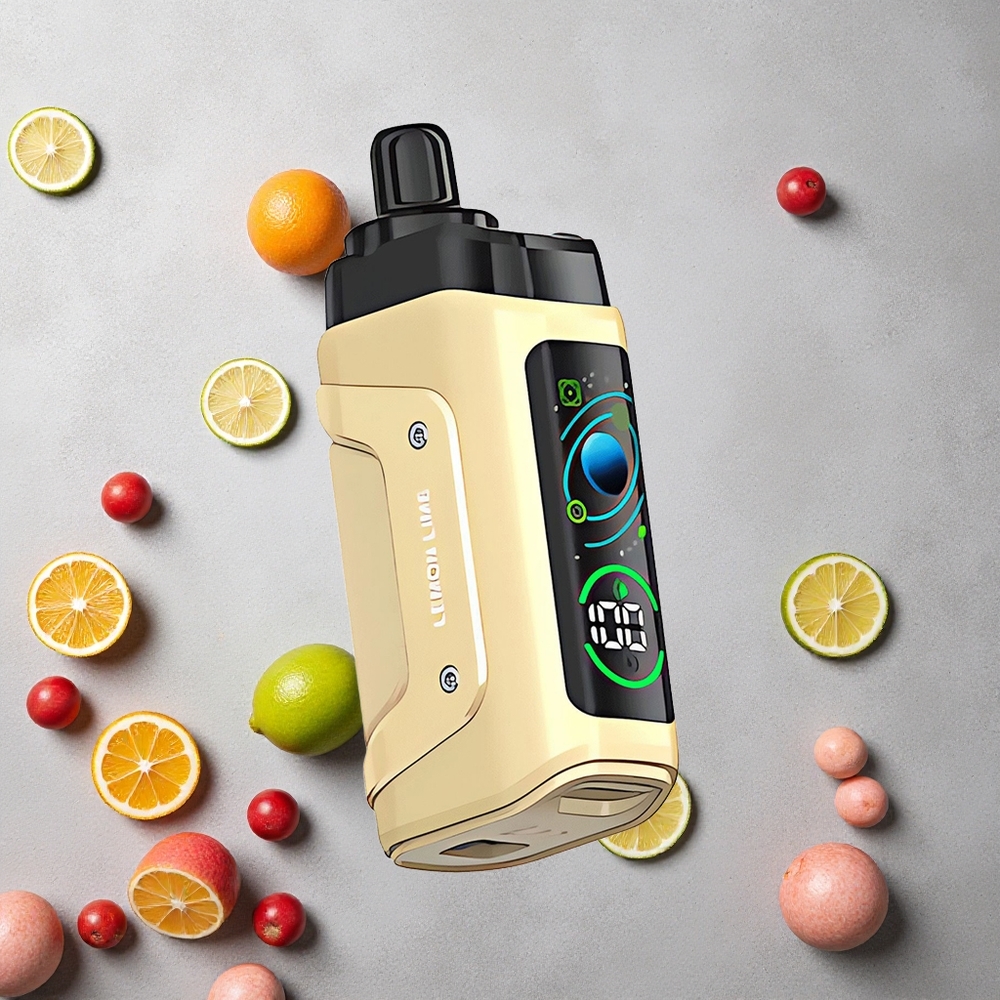 Razz Bar 45000 Puffs Vape Jetable Citron Vert et Framboise avec Bobine Mesh 1.0 Ohm et Flux d'Air Réglable