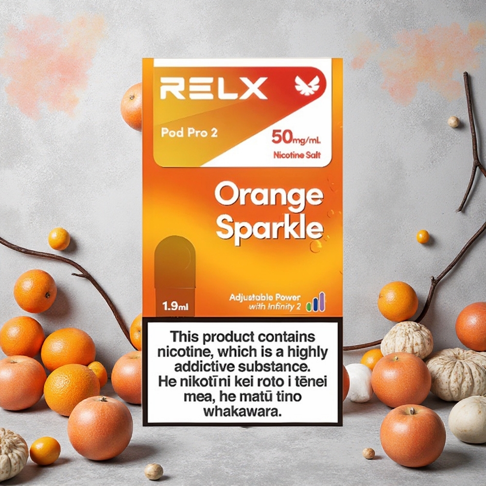 RELX Pod Pro 2 600 Puffs Étincelle Orange 1,9ml 5%