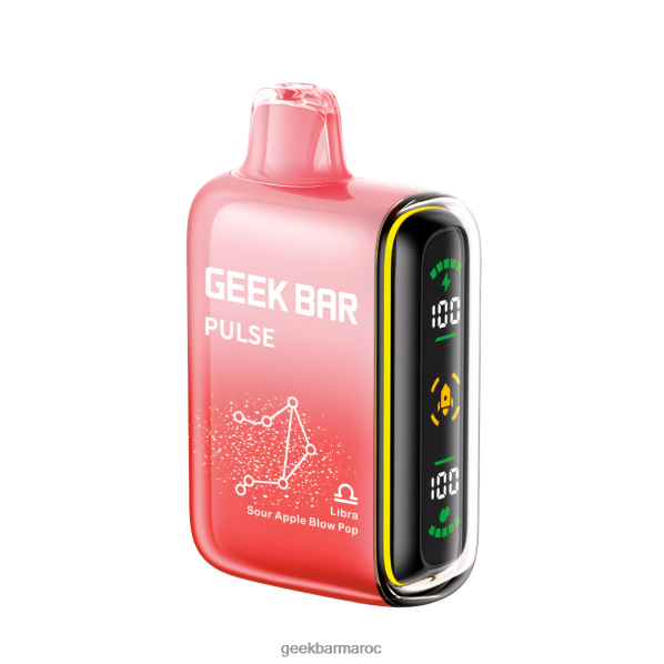 Geek Bar Pulse vape jetable 15k balance pomme aigre coup pop 8F4DDR53 - Geek Bar Rabat
