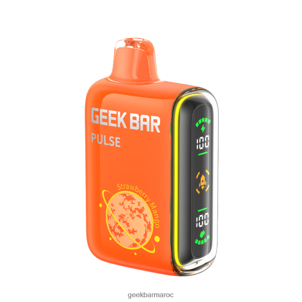 Geek Bar Pulse vape jetable 15k mangue fraise 8F4DDR63 - Geek Bar Rabat